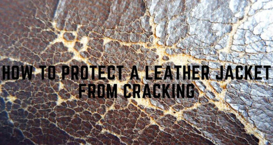 Leather jacket care tips to prevent cracking and extend durability.