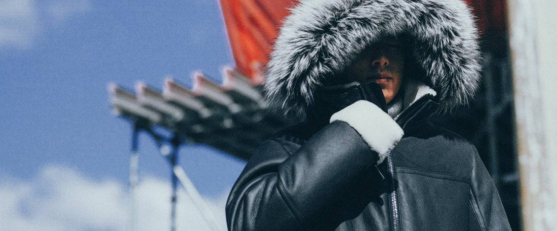 Men's Airforce Shearling Leather Jacket – A Timeless Icon of Style and Warmth