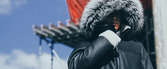 Men's Airforce Shearling Leather Jacket – A Timeless Icon of Style and Warmth