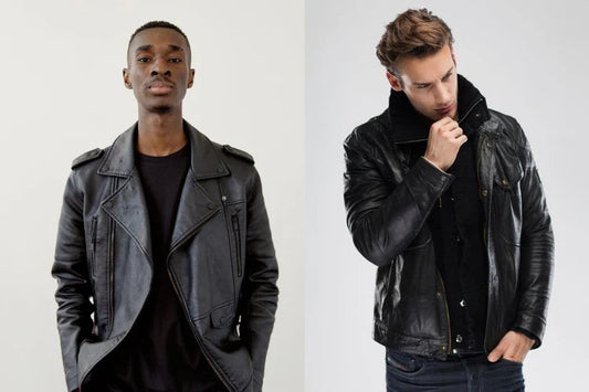 Stylish outfit ideas for wearing a leather jacket in 2025.