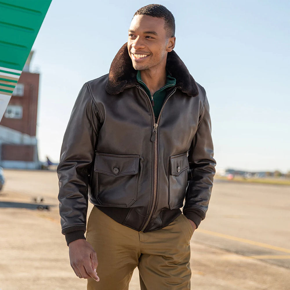 G-1 Leather Bomber Jacket