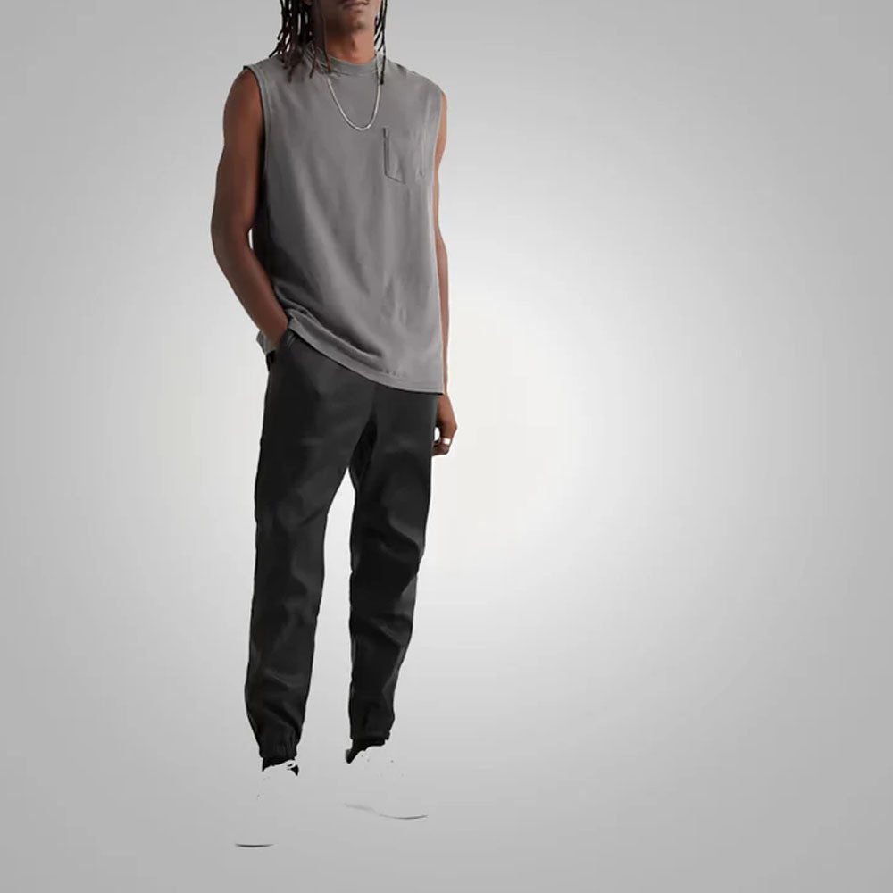 Men's New Style Sheepskin Leather Pants