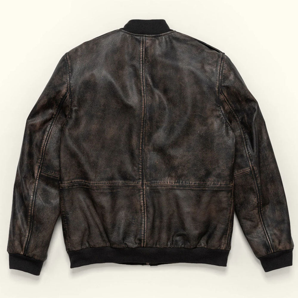 B3 Bomber Pilot A1 Flight Aviator Men Leather Jacket