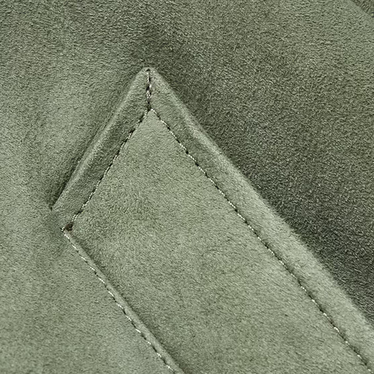 New Men Sheepskin B3 Bomber Green Shearling suede Leather Jacket