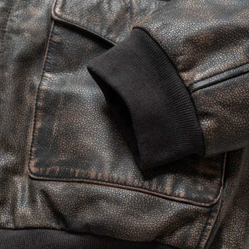 B3 Bomber A1 Flight Aviator Brown Men Leather Jacket