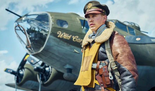 B3 Bomber Jacket Men’s Shearling Aviator Sheepskin Leather Coat