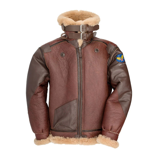 B3 Bomber Jacket-Aviator Jacket-Sheepskin Jacket-Flight Jacket