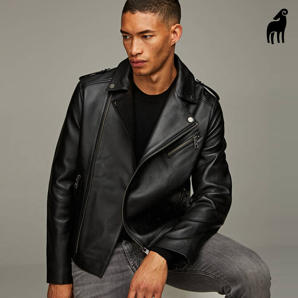 Biker leather jacket-Racing jacket-Moto jacket