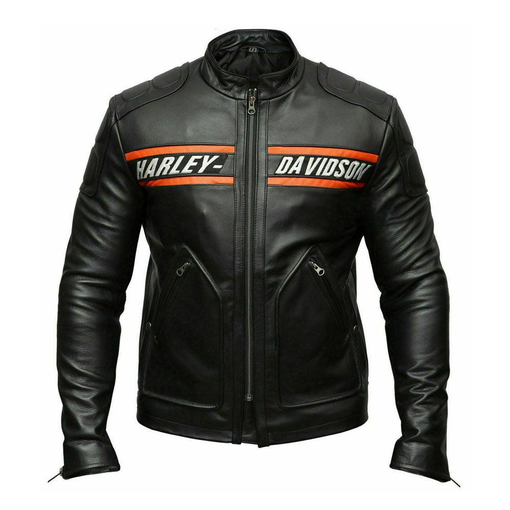 Harley Davidson Leather Jacket-Biker jacket