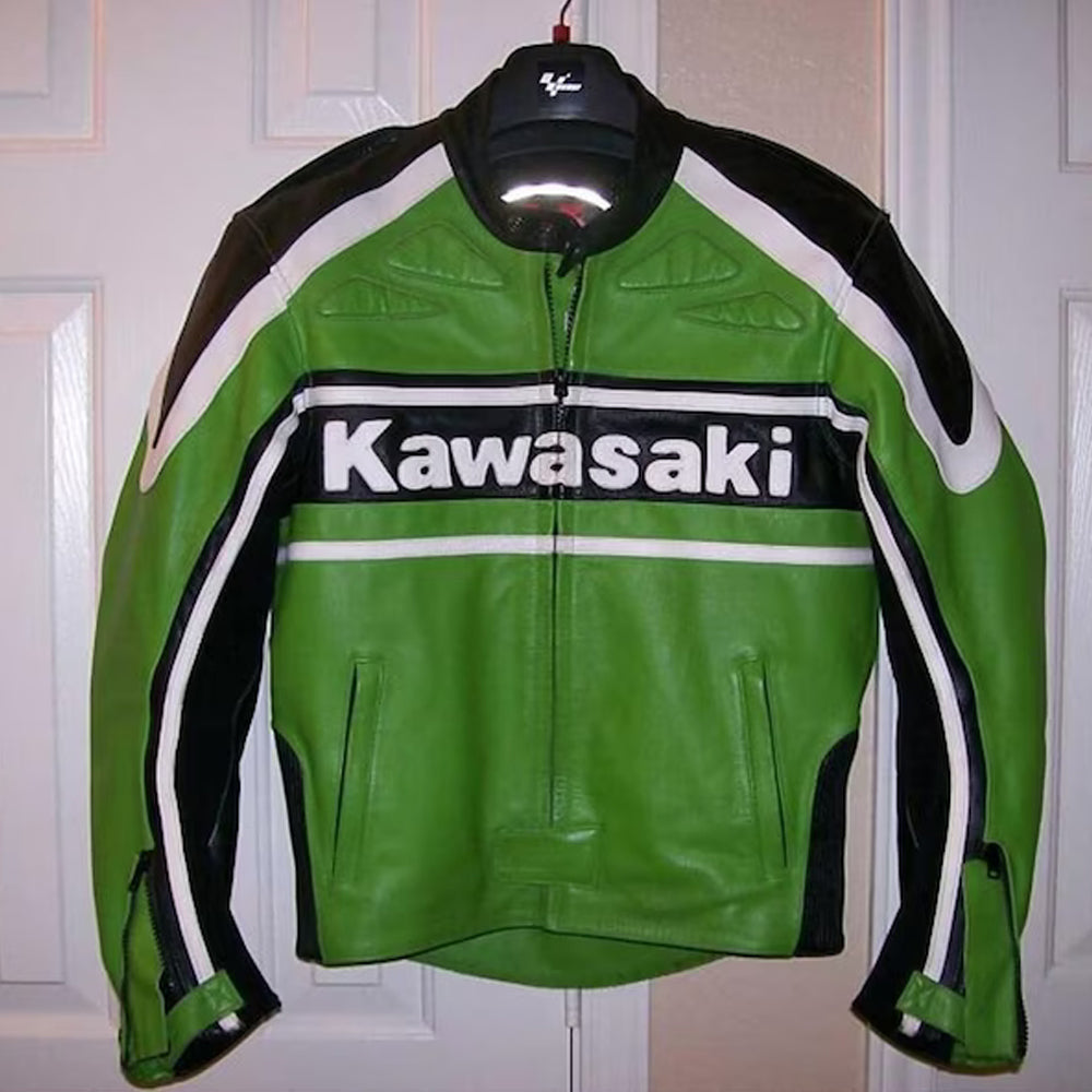 Kawasaki Jacket - Racing Jacket - Motorbike Jacket - Riding Jacket ...