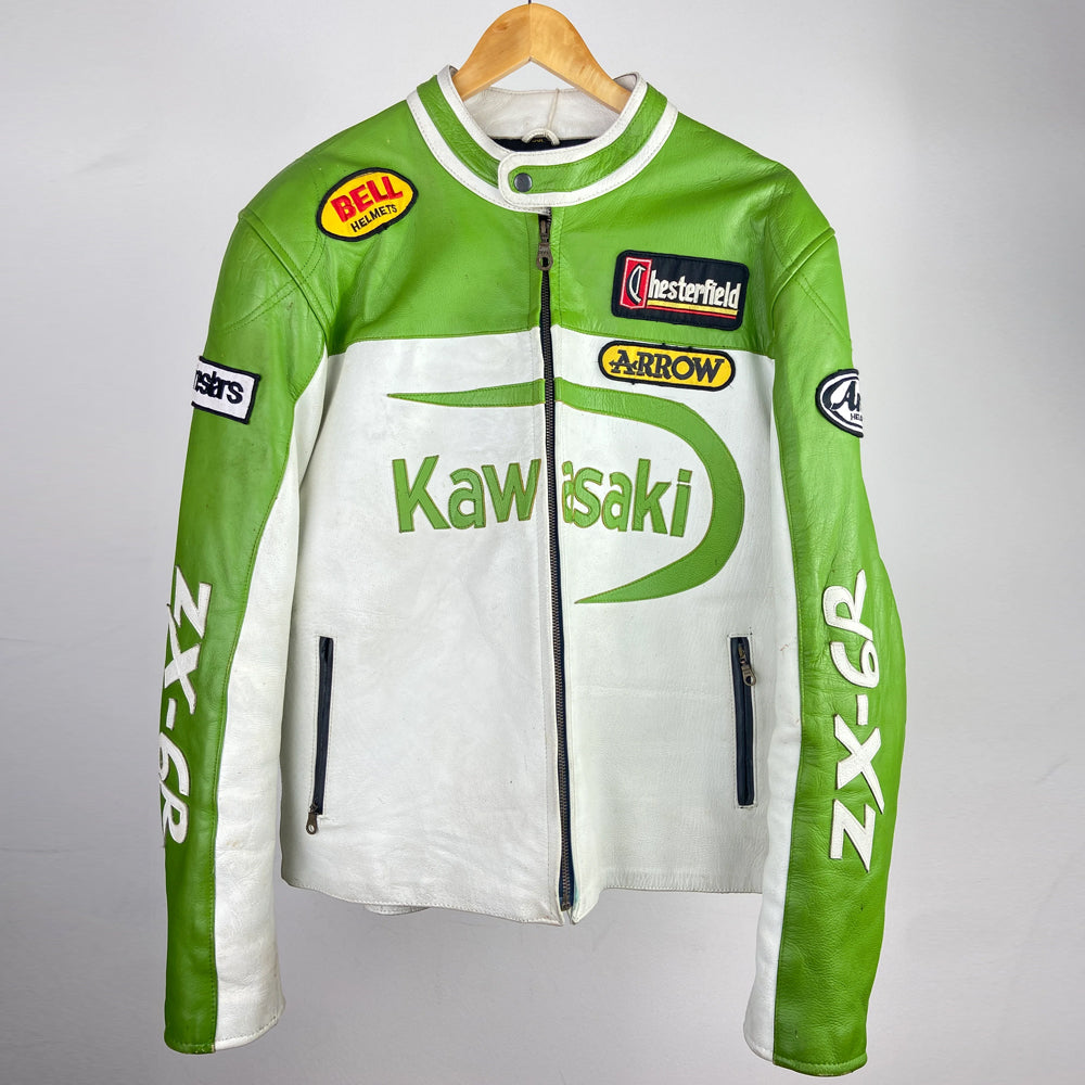 Kawasaki Jacket-Racing Jacket-Motorcycle Jacket-Riding Jacket
