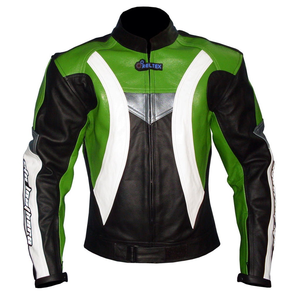 Kawasaki Leather Jacket-Motorcycle Jacket-Riding Jacket