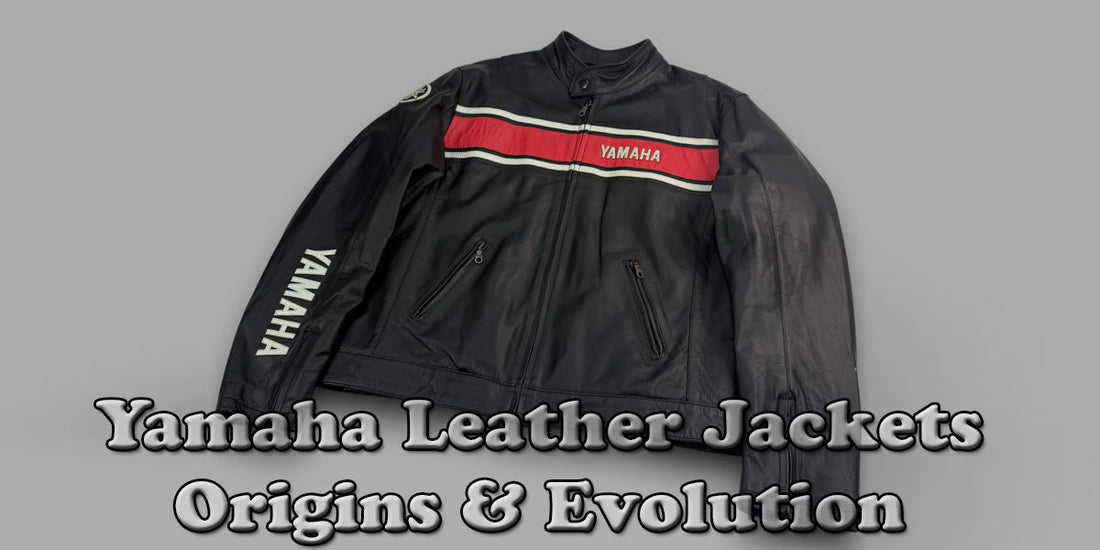 Yamaha leather motorcycle jackets showcasing racing heritage, premium craftsmanship, and the evolution of iconic Yamaha riding gear