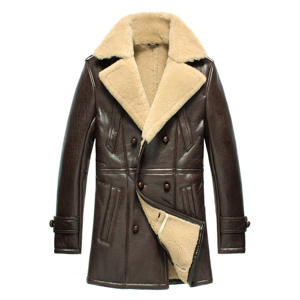 Sheepskin Coat - Leather Coat - Shearling Coat - Trench Coat ...