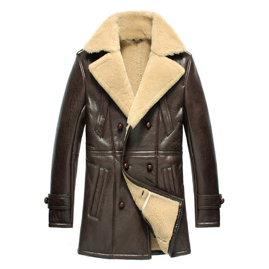 Sheepskin Coat-Shearling Coat-Trench Coat