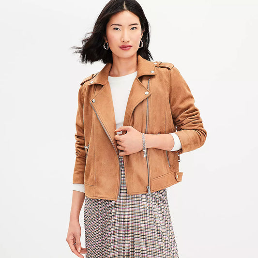 Suede Leather Jacket-Western Jacket-Bomber Jacket