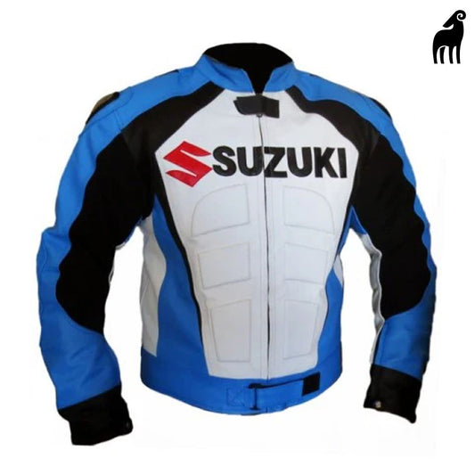 Suzuki leather jacket-Biker jacket-Motorcycle jacket