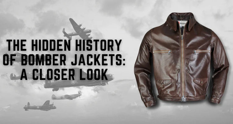 Vintage leather flight bomber jacket showcasing timeless aviation style and rich military history.