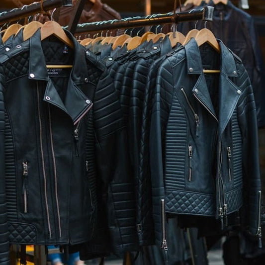 Biker Leather Jacket-Moto Jacket-Bomber Jacket