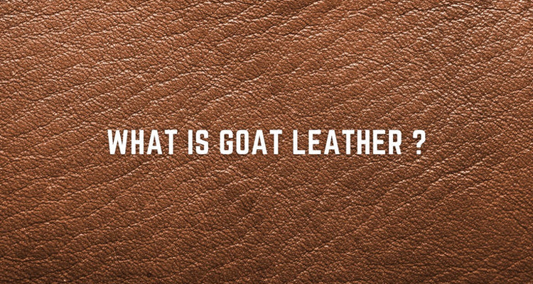 Close-up texture of premium goat leather, showcasing its natural grain, durability, and softness, ideal for jackets, bags, and accessories.