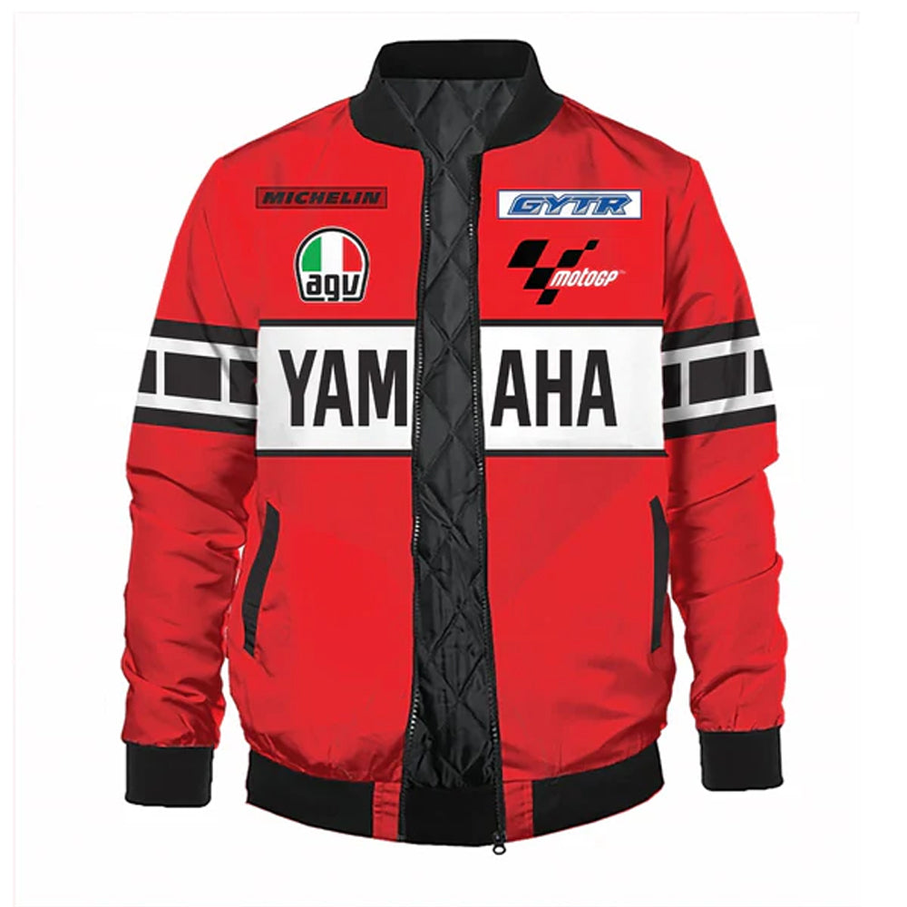 Yamaha Leather Jacket-Racing Jacket-Motorcycle Jacket