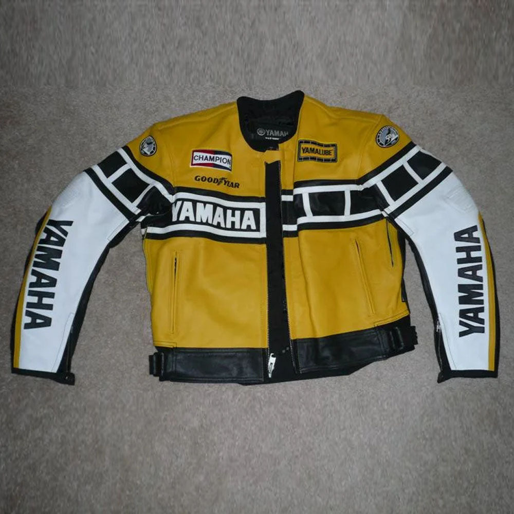 Yamaha Leather Jacket-Motorcycle Jacket-Riding Jacket