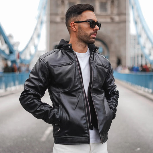 Leather Jacket-Sheepskin Jacket-Bomber Jacket-Shearling Jacket