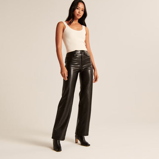 Leather Pants-Sheepskin Leather Pants-Men's Leather Pants