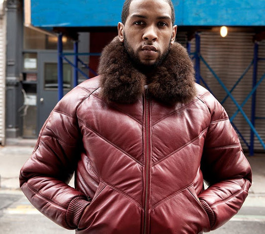 v bomber jacket