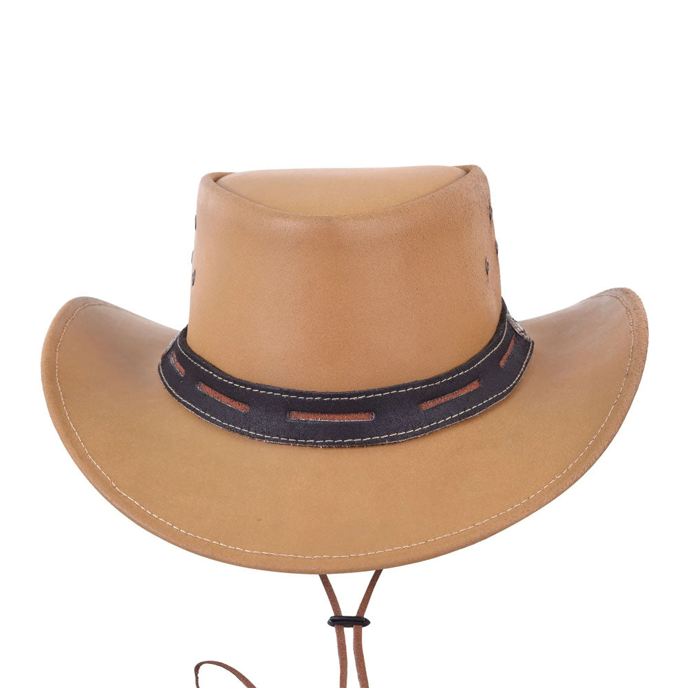 Genuine Leather Cowhide Cowboy Hat