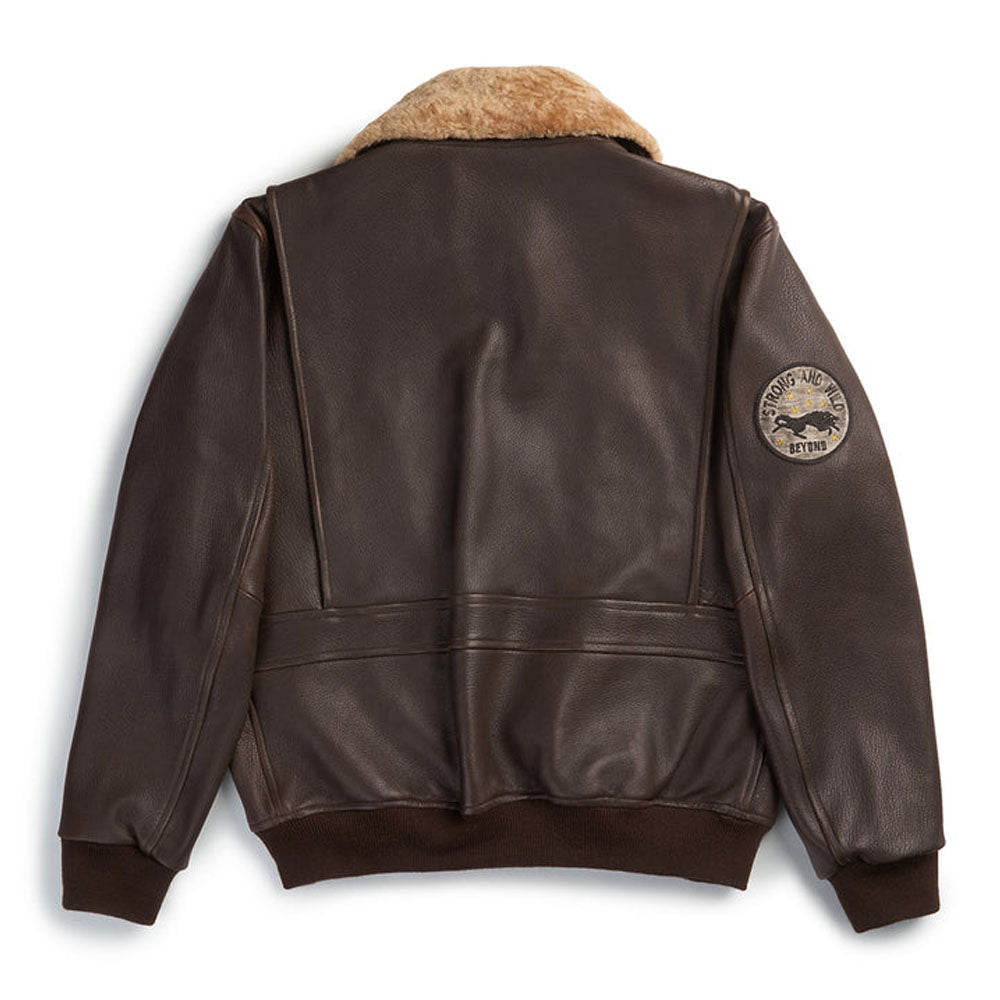 Bomber Brown G-1 Flight Leather Jacket