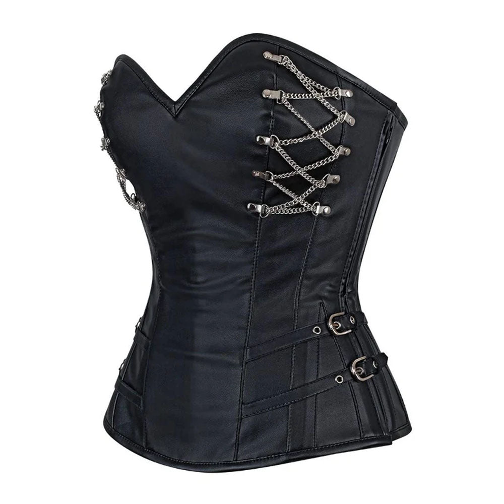 Women's Corset in Premium Sheep Nappa Leather