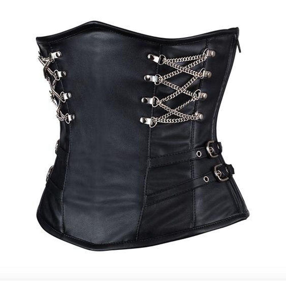 Pat Underbust Corset in Premium Sheep Nappa Leather