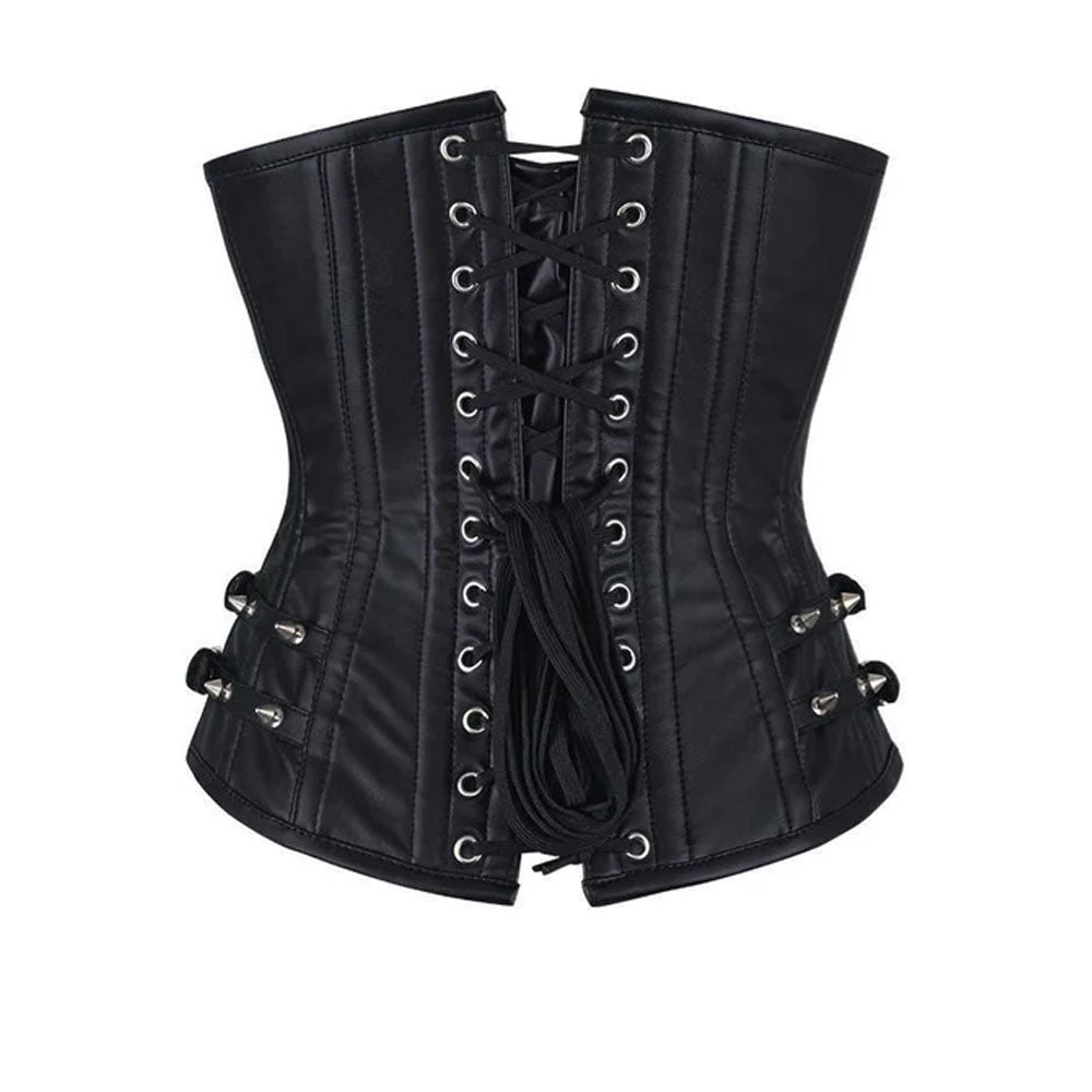 Underbust Corset in Premium Sheep Nappa Leather