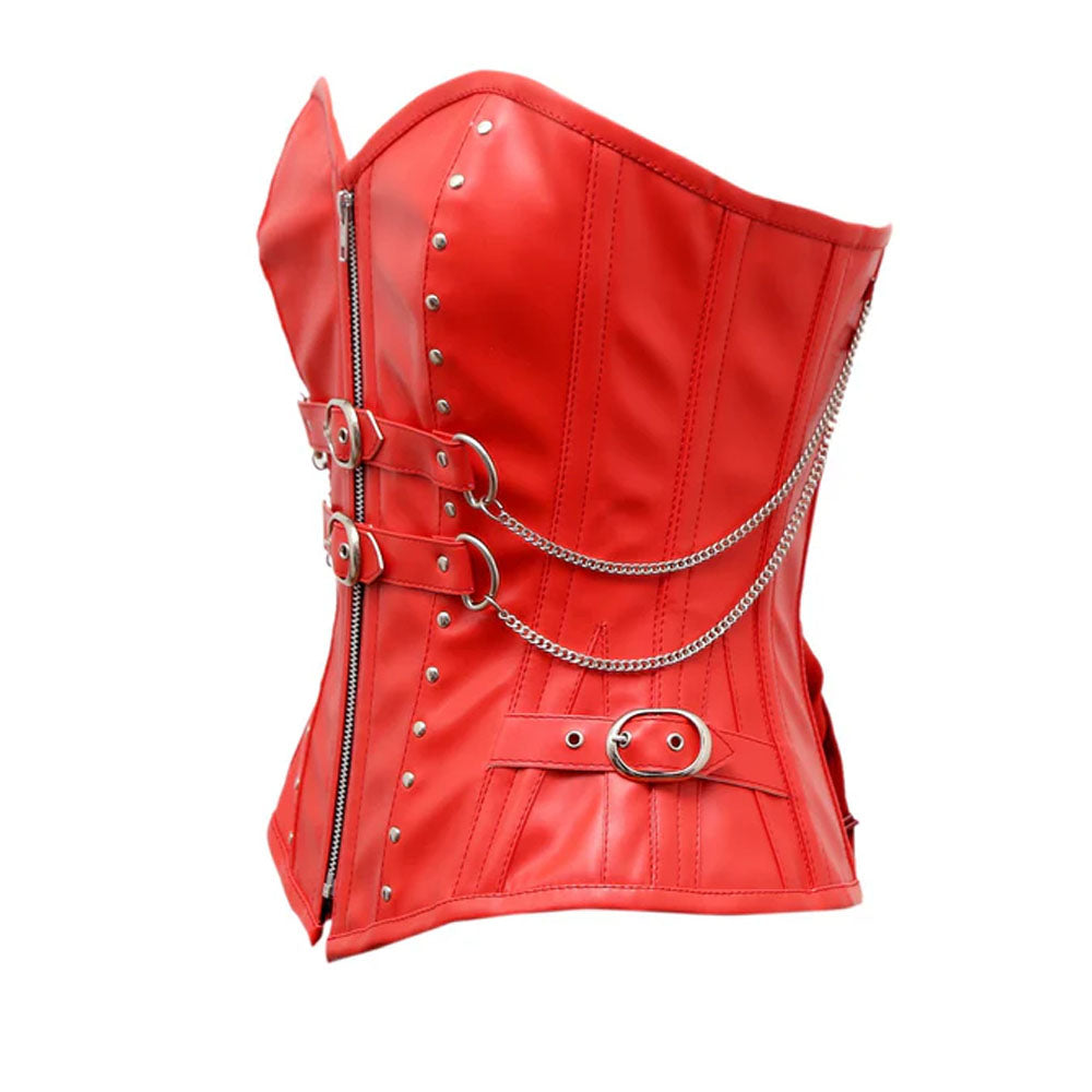 Overbust Corset in Premium Sheep Nappa Leather