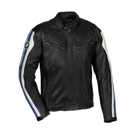 New Men BMW Motorcycle Racing Leather Biker Jacket
