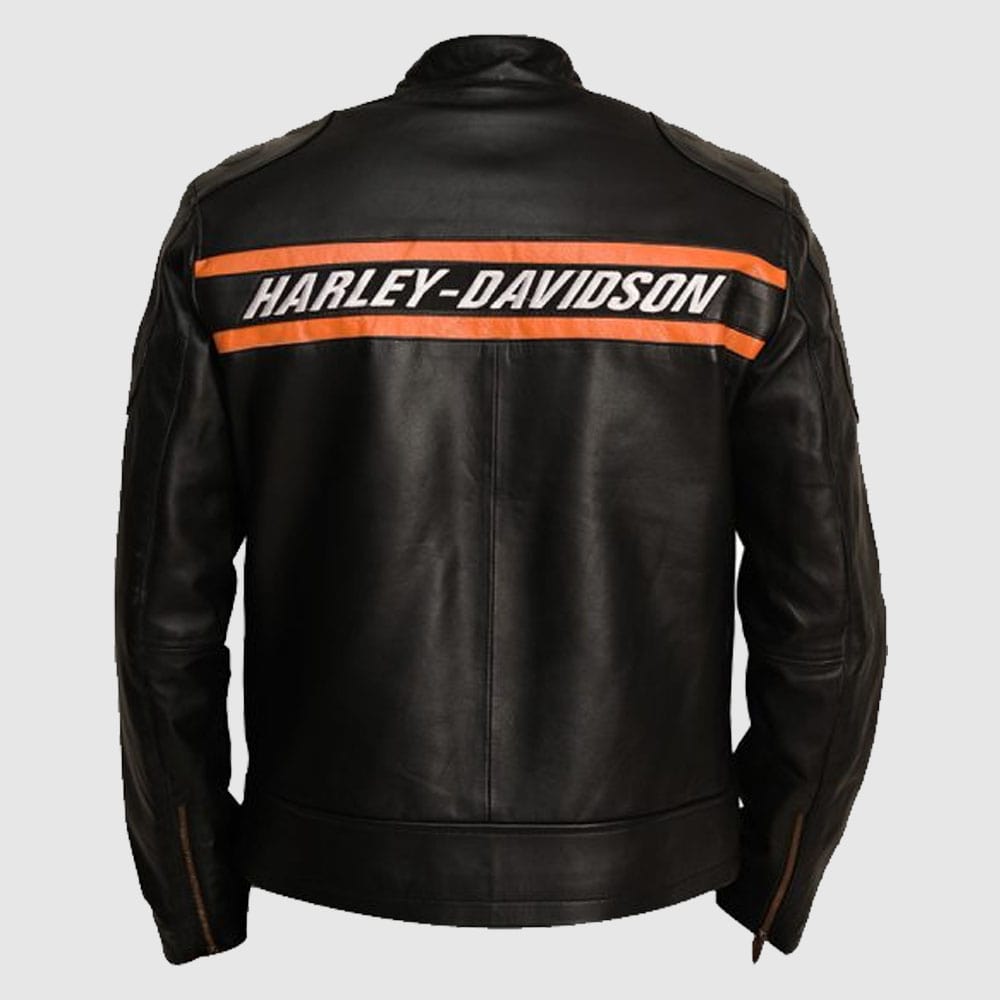 New Men Motorbiker Bill Goldberg Harley Davidson Leather Biker Jacket