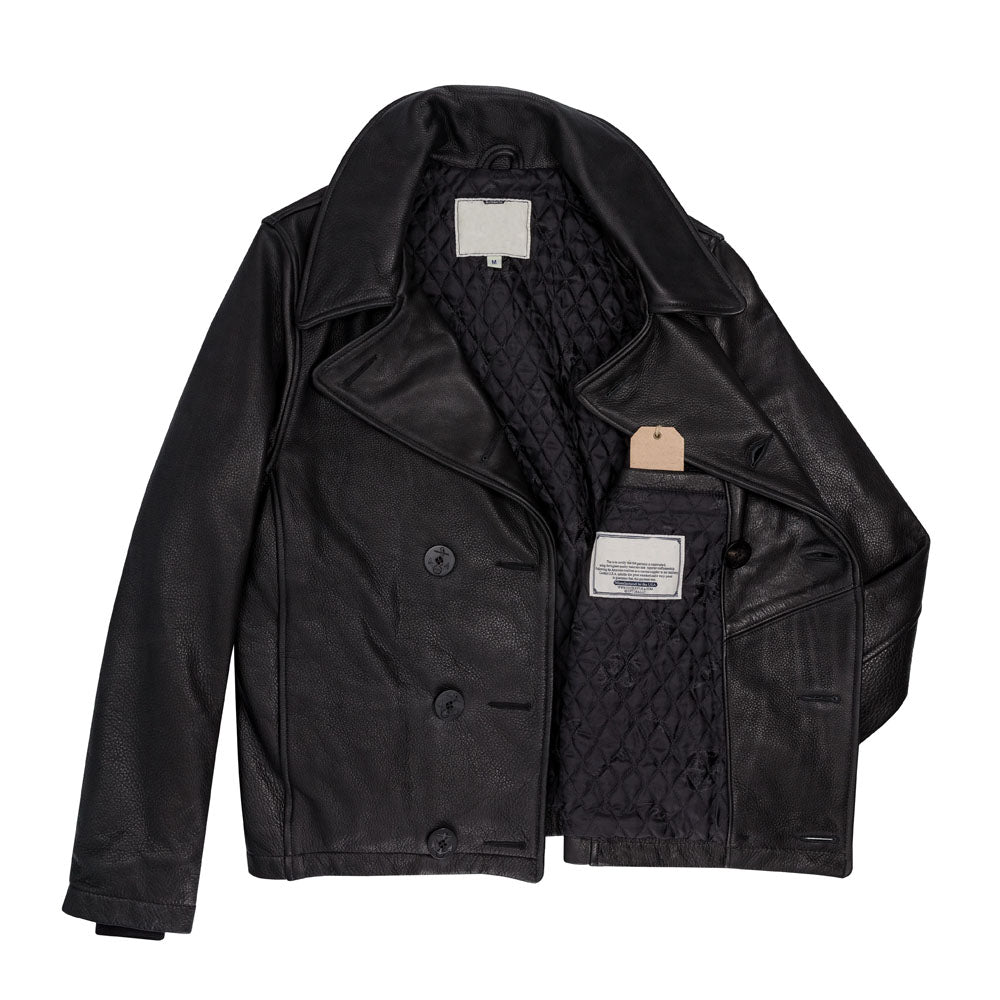 New Men Dark Brown Military A-2 Airforce Bomber Leather Jacket