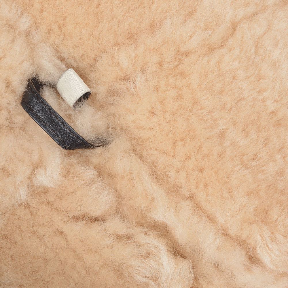 Sheepskin Shearling Fur Bomber Leather Jacket