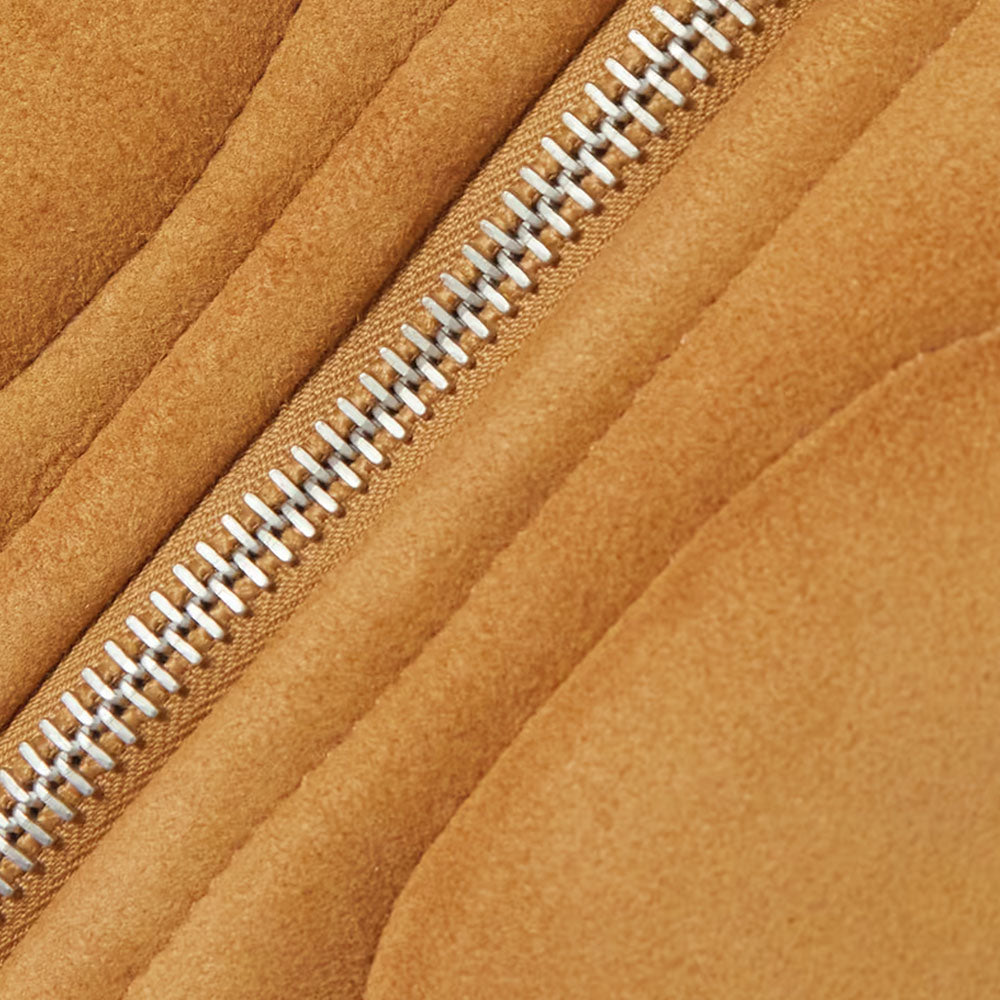 Women Sheepskin B3 Flight Fur Collar Shearling Leather Jacket