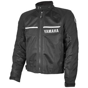 New Black Yamaha Tornado Motorcycle Leather Biker Jacket for Men
